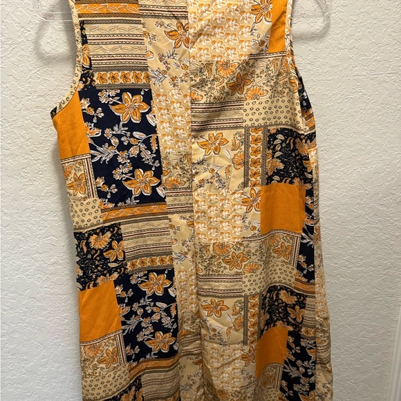 Emery Rose By SheIn Women's Patchwork Dress Cottage Peasant size M - Picture 4 of 7